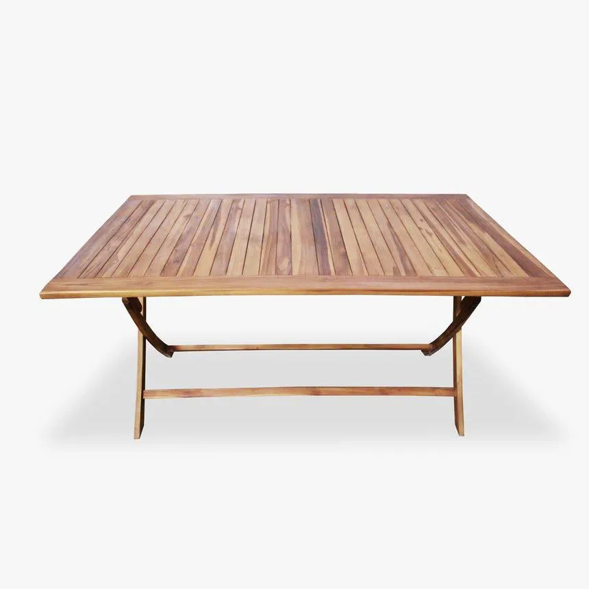 Mesa de madeira 150x90x74,5cm DUBAI