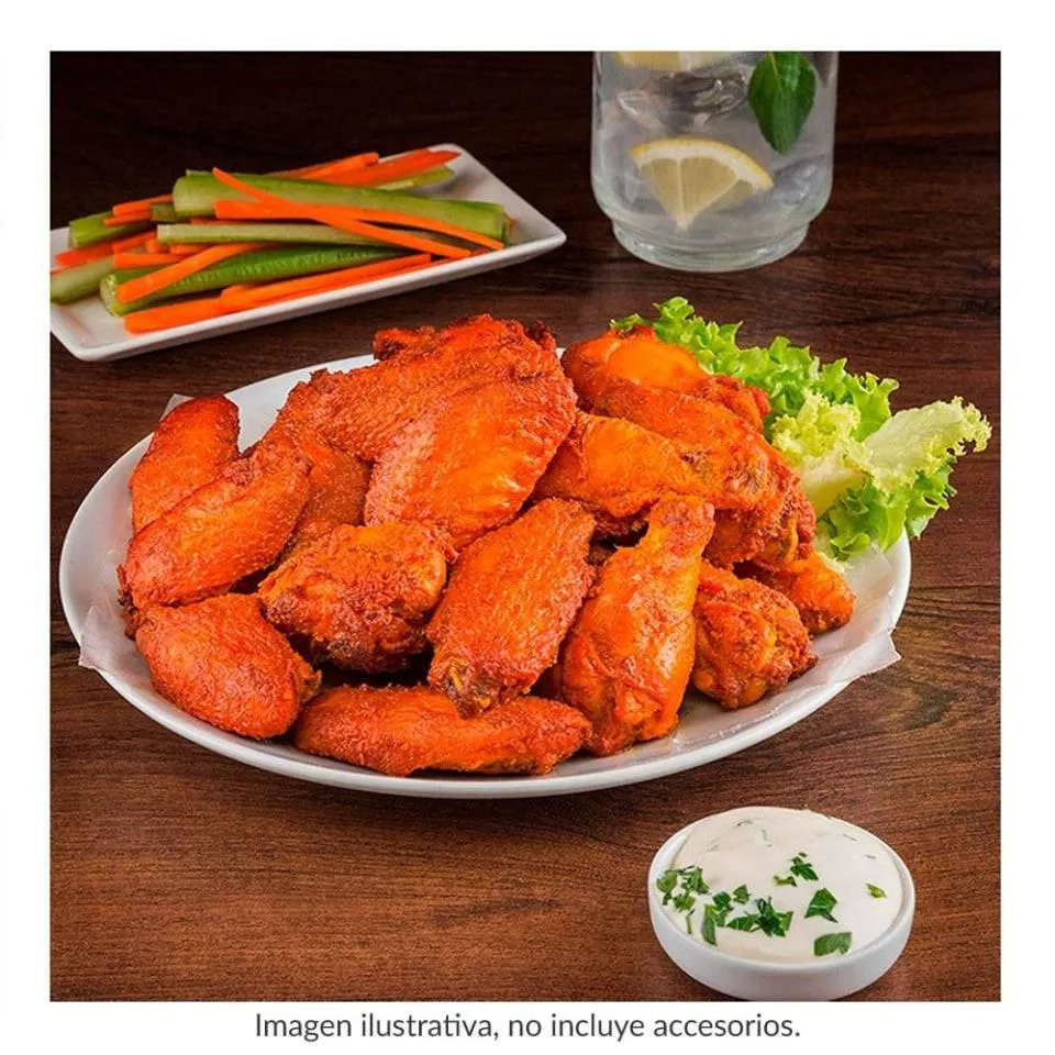 Alitas enchiladas por kilo