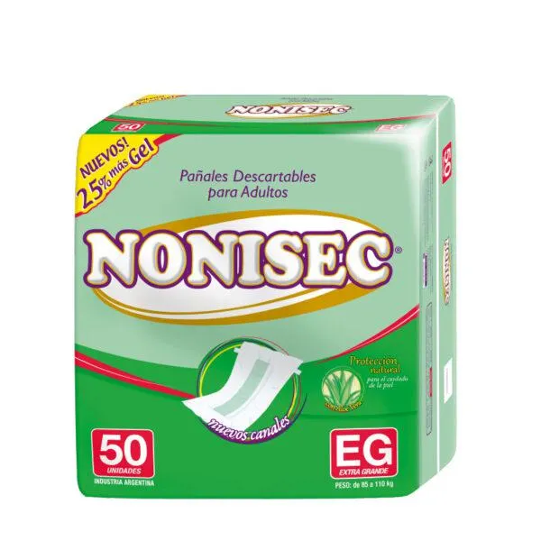 Pañales Nonisec Clasicos Unisex Xg