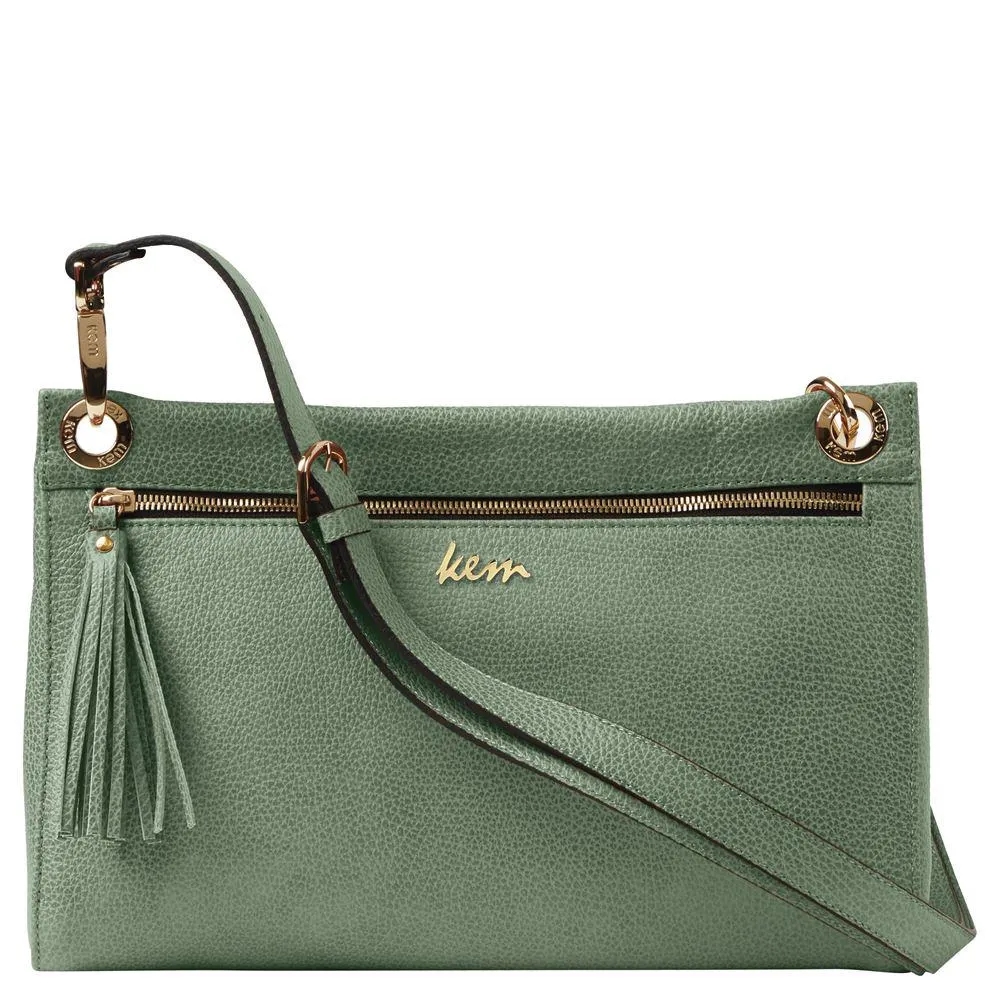 Τσάντα χιαστί σε δέρμα Romance