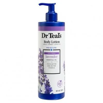 Dr Teal's Soothing Lavender Moisturizing Body Lotion 532ml