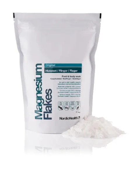 Magnesium-kylpyhiutaleet, 1 kg