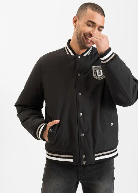 Bomber con poliestere riciclato