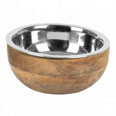 GAMELLE EN BOIS 15X6CM