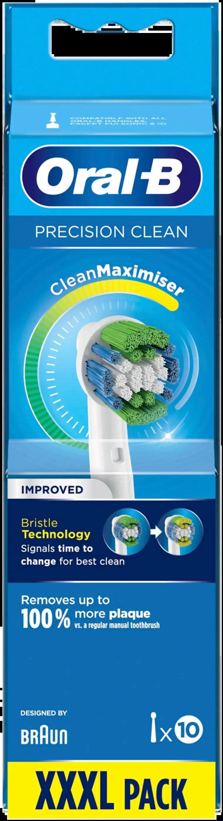 Oral-B Precision Clean vaihtoharja CleanMaximiser -tekniikalla 10kpl