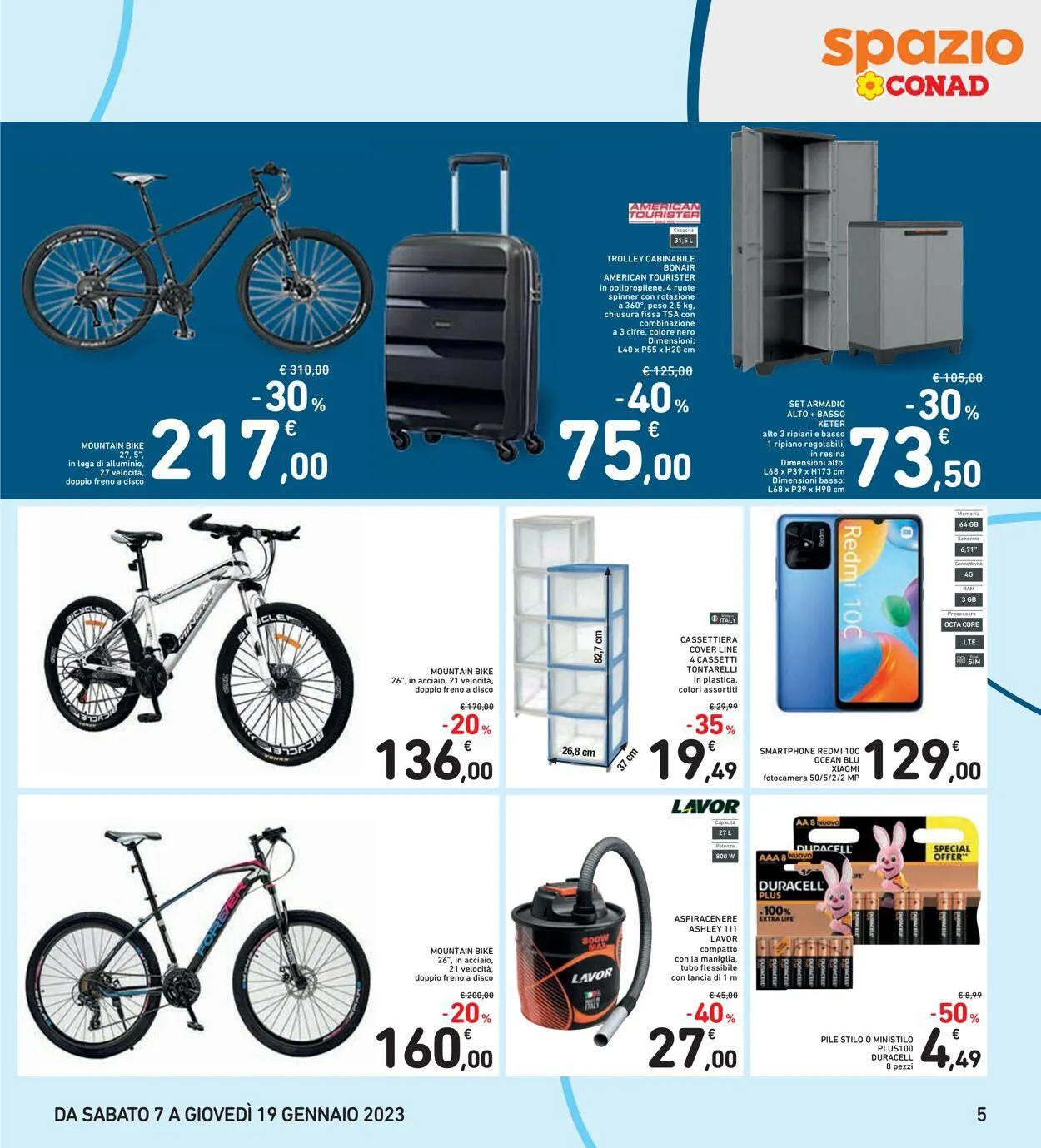 Conad Volantino attuale da 4 gennaio a 1 febbraio di 2024 - Pagina del volantino 5