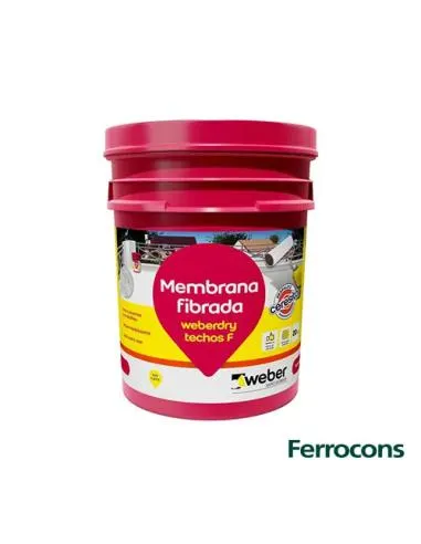 WEBER MEMBRANA LIQUIDA TECHOS F X 20 KG. TEJA