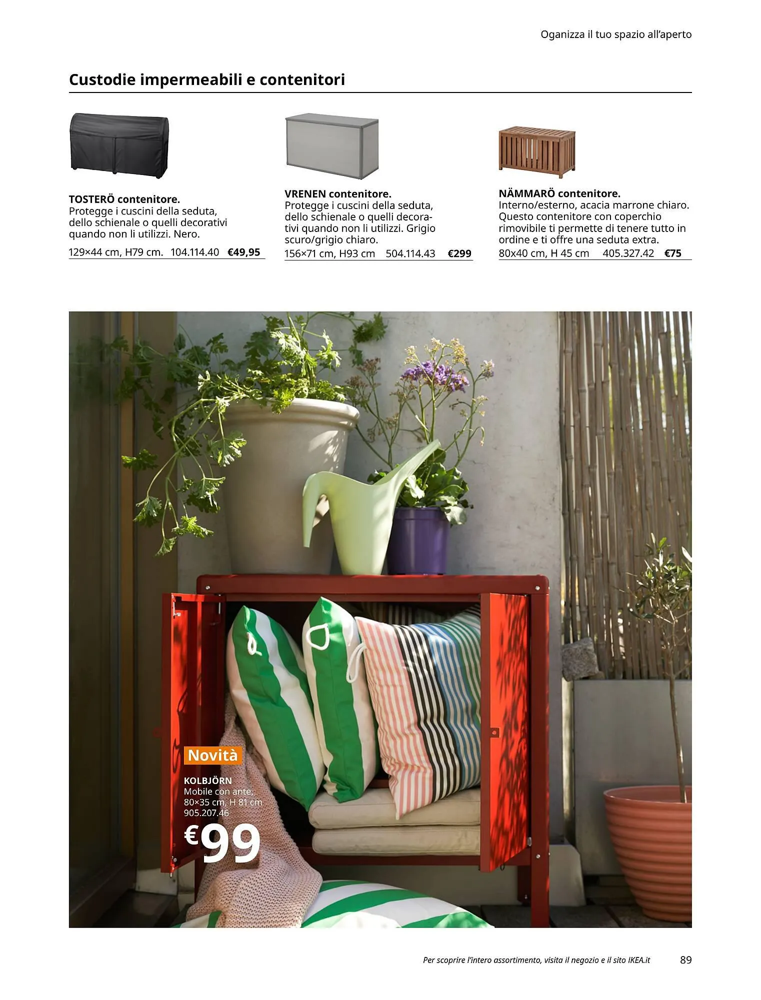 Volantino IKEA da 10 marzo a 30 settembre di 2023 - Pagina del volantino 89