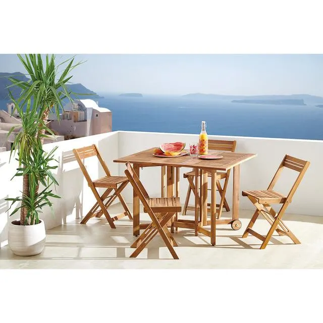 Conjunto de balcón plegable Pompeya Basics El Corte Inglés