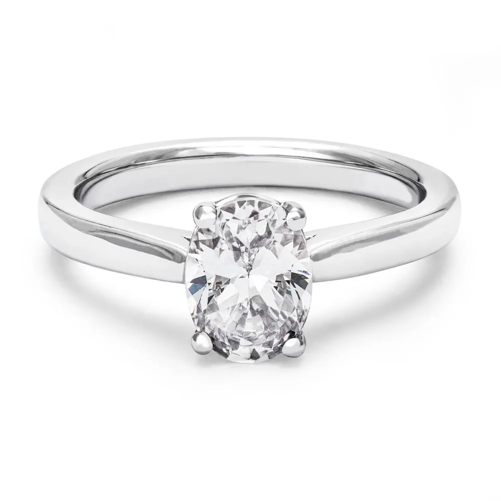 Fenia Electra laboratoriotimantti- sormus 1,00ct valkokulta