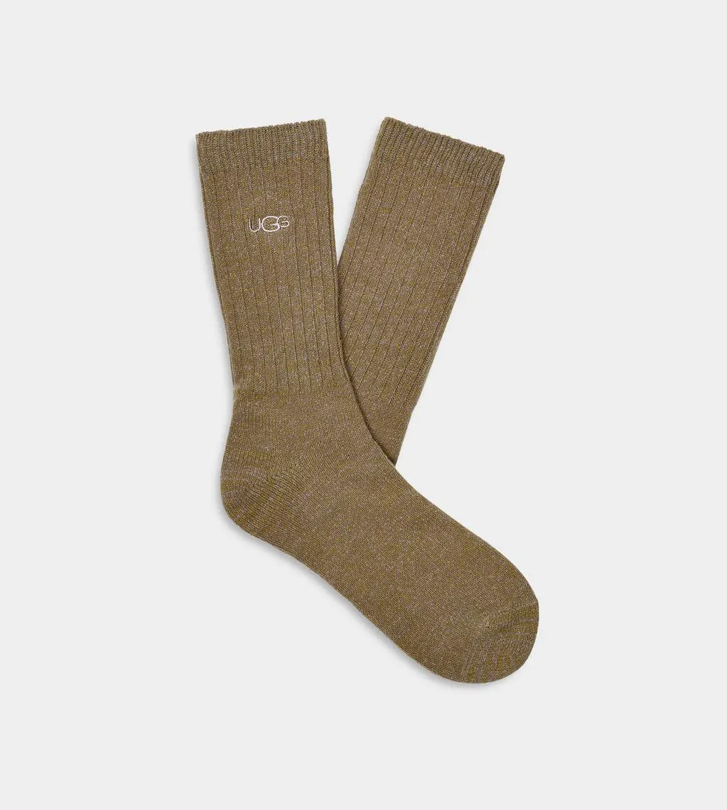 Trey Rib Knit Crew Sock