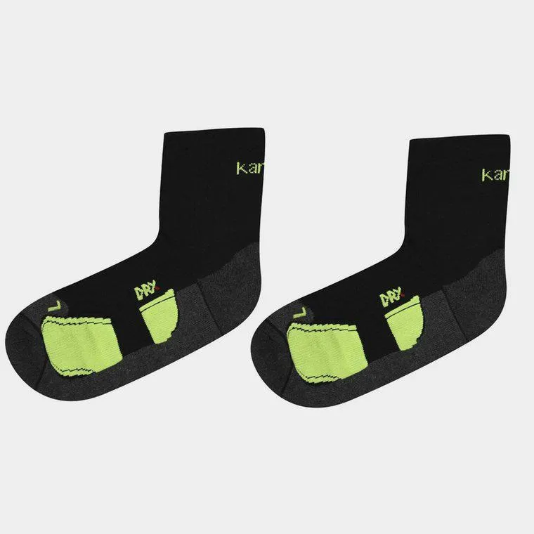 Karrimor Dri Skin 2 Pack Running Socks Mens