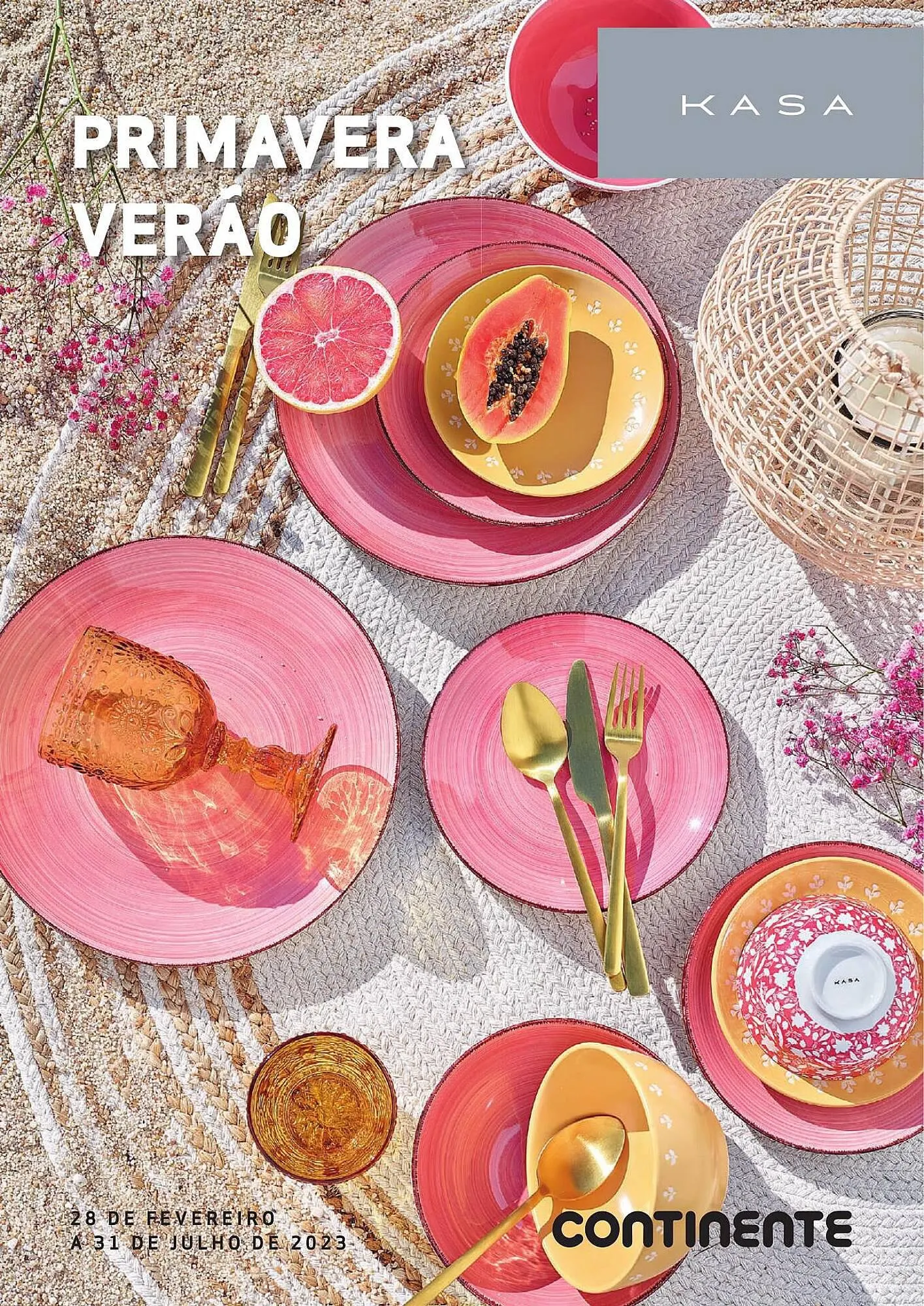 Folheto Folheto Continente - KASA de 28 de fevereiro até 31 de julho 2023 - Pagina 1
