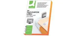 Universaletiketten 105x148 mm weiß 200 Blatt Q-CONNECT KF15565