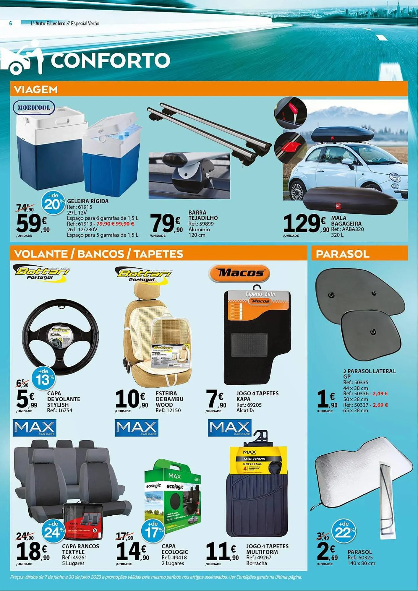 Folheto Folheto E.Leclerc de 7 de junho até 30 de julho 2023 - Pagina 6