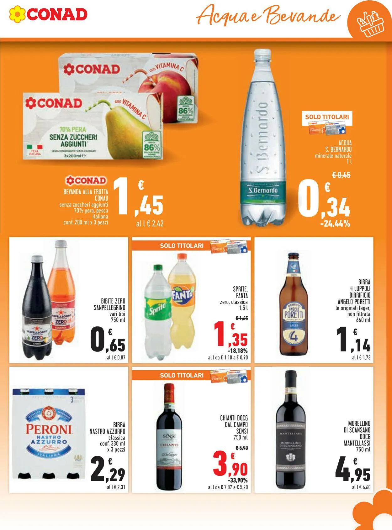 Conad Volantino attuale da 4 gennaio a 1 febbraio di 2024 - Pagina del volantino 13