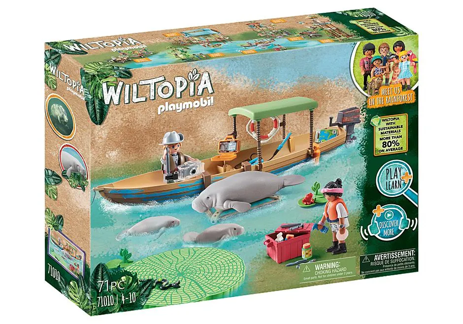 Wiltopia - Boat Trip to the Manatees