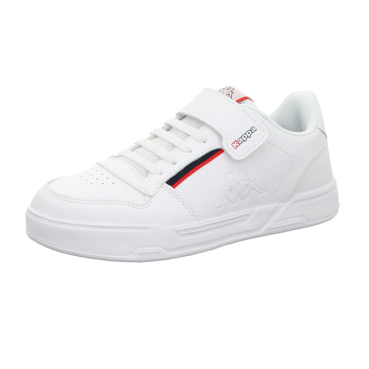 KAPPA KAPPA Jungen-Slipper-Kletter-Sneaker Weiß