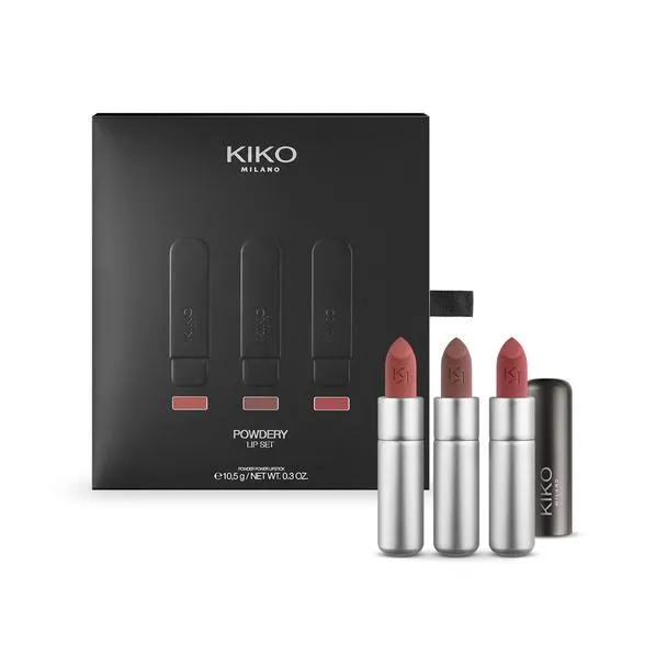 powdery lip set