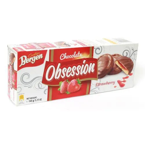 Bergen obsession strawberry 145g