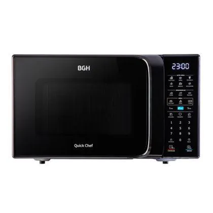 Microondas 23 L con grill negro