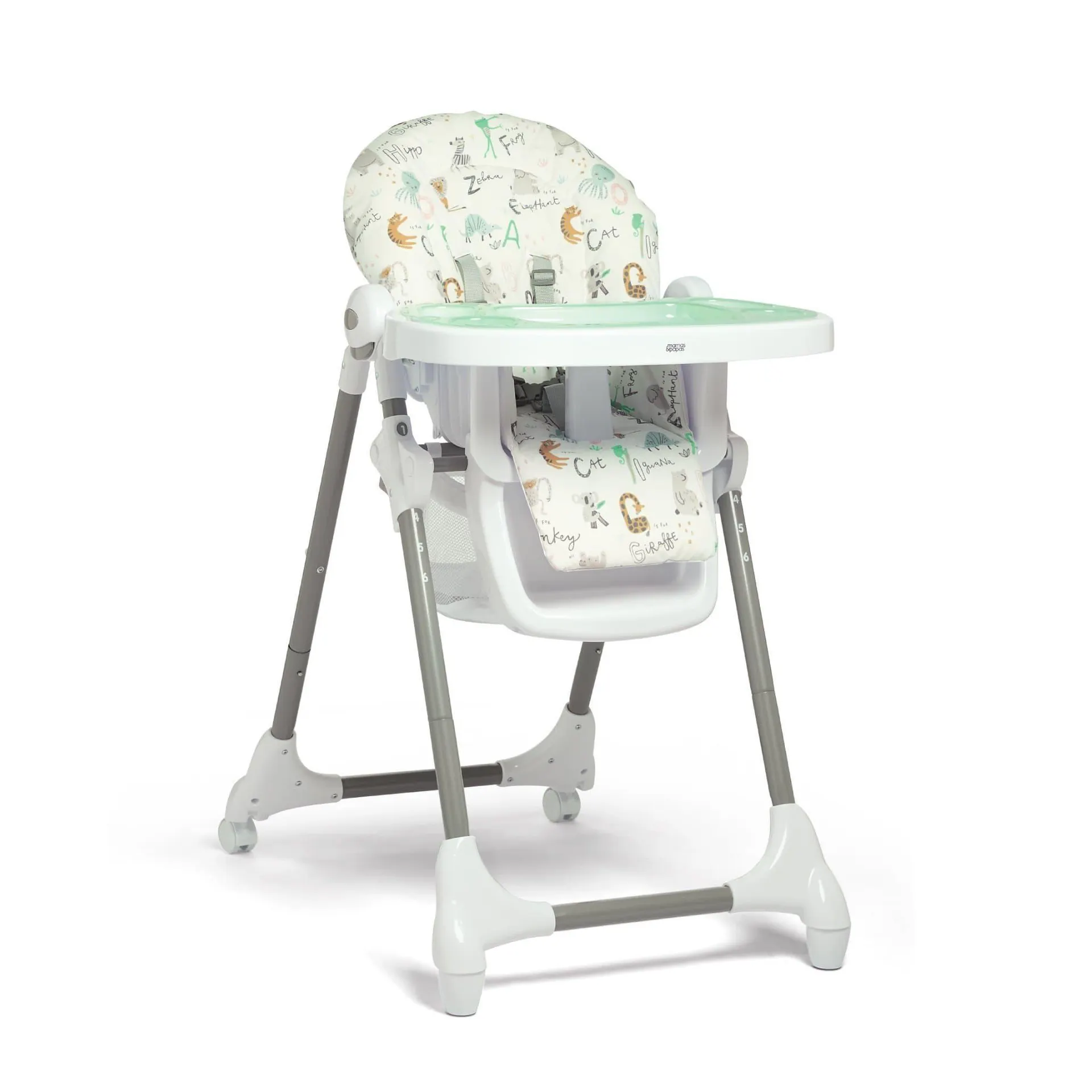 Mamas & Papas Snax Highchair Animal Alphabet