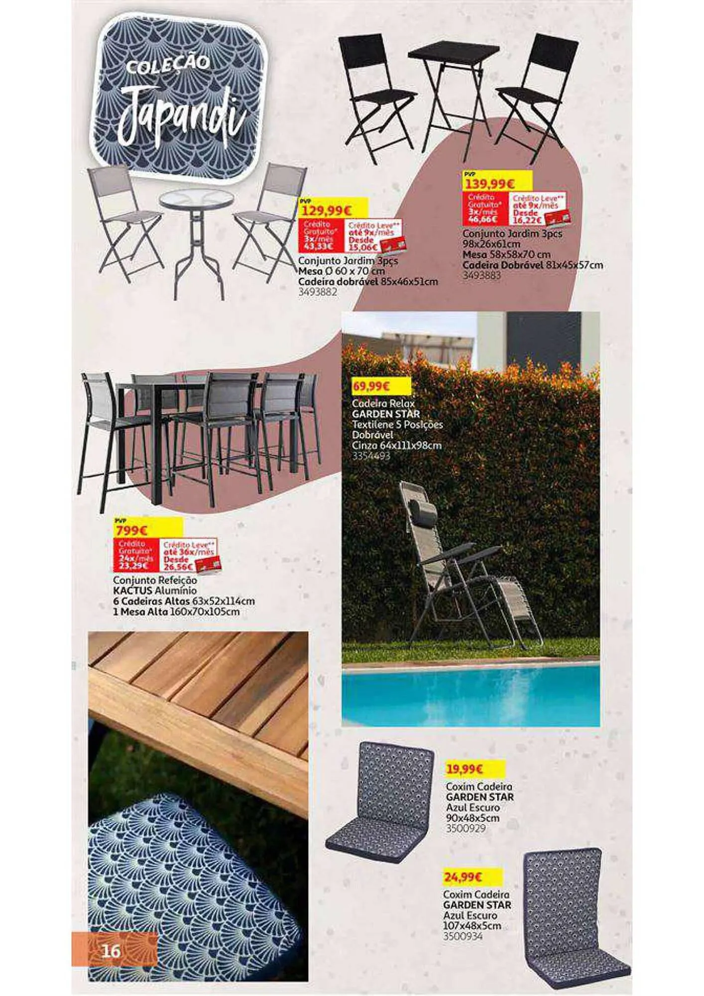 Folheto Folheto Auchan de 10 de maio até 30 de julho 2023 - Pagina 16