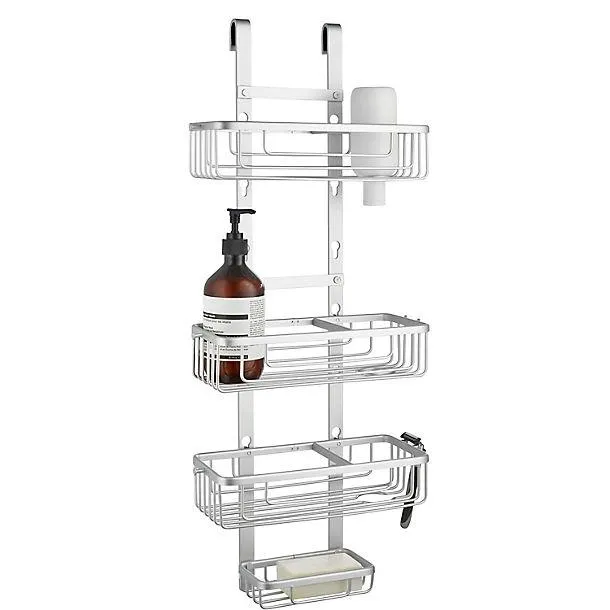Lakeland Aluminium Adjustable Bath and Shower Caddy