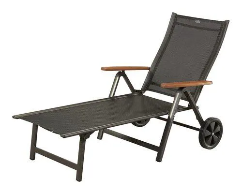 Lettino KARLSHAMN P81xL190 grigio scuro