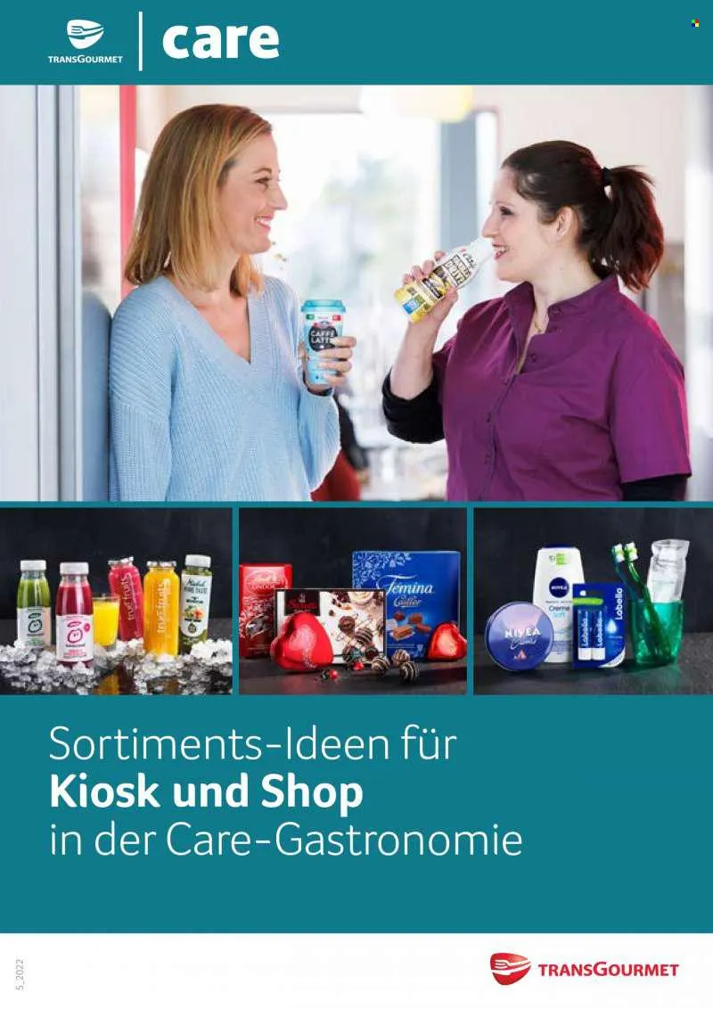 Prospekte TransGourmet - 11.5.2022 - 11.5.2024 - Produkte in Aktion - Kaffee, Labello. Seite 1.