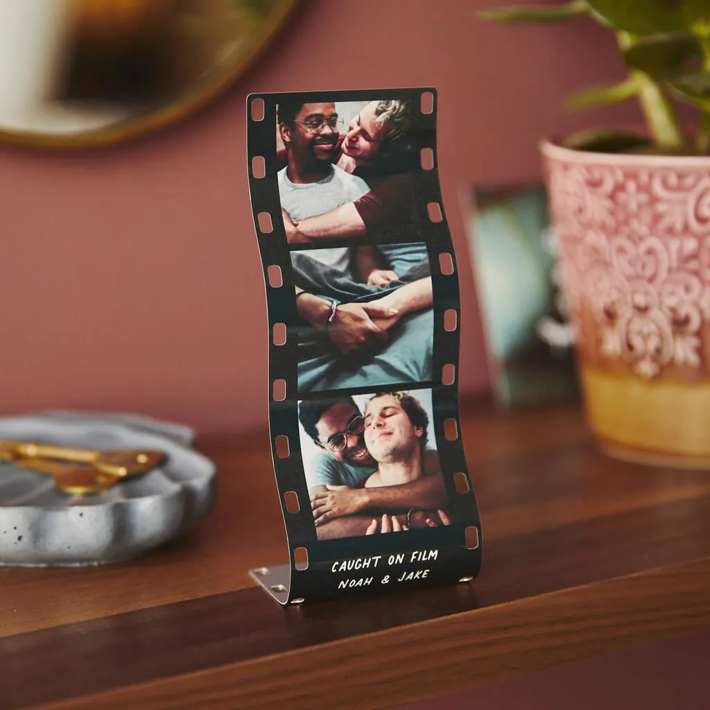 Personalised Mini Metal Photo Reel Print