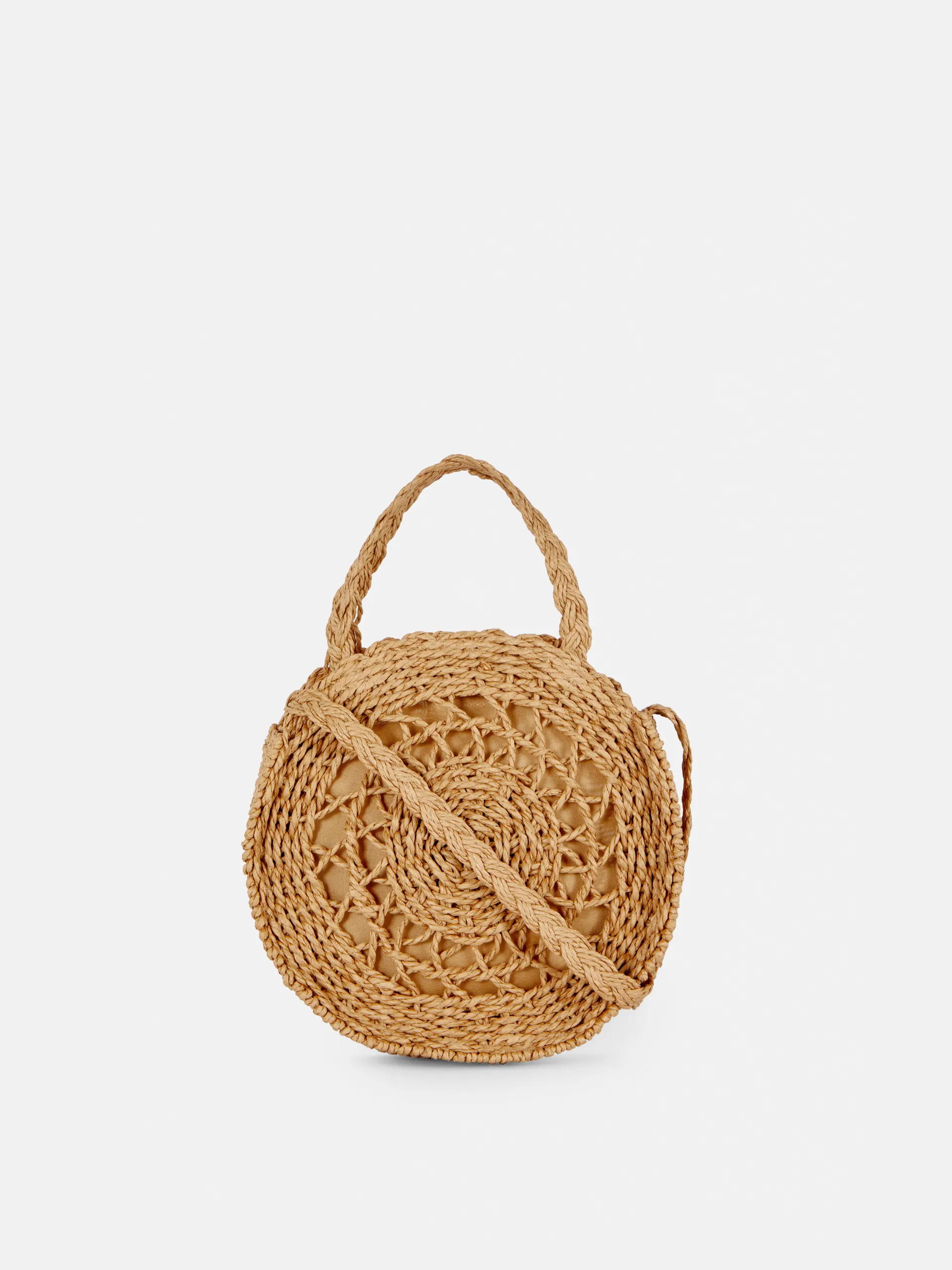Straw Crossbody Bag