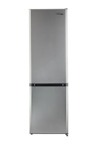 Unique® 8.7 cu.ft. Stainless Steel Bottom-Freezer Refrigerator