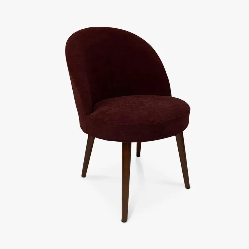 Cadeira bordô HAIA