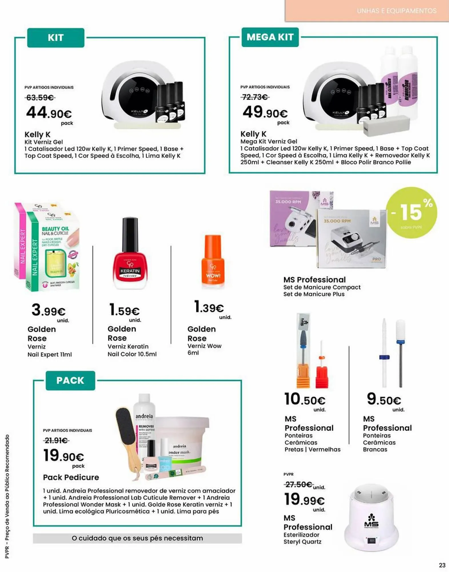 Folheto Folheto Pluricosmética de 1 de junho até 31 de agosto 2023 - Pagina 23