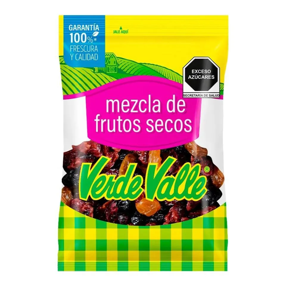 Mezcla de frutos secos Verde Valle 80 g