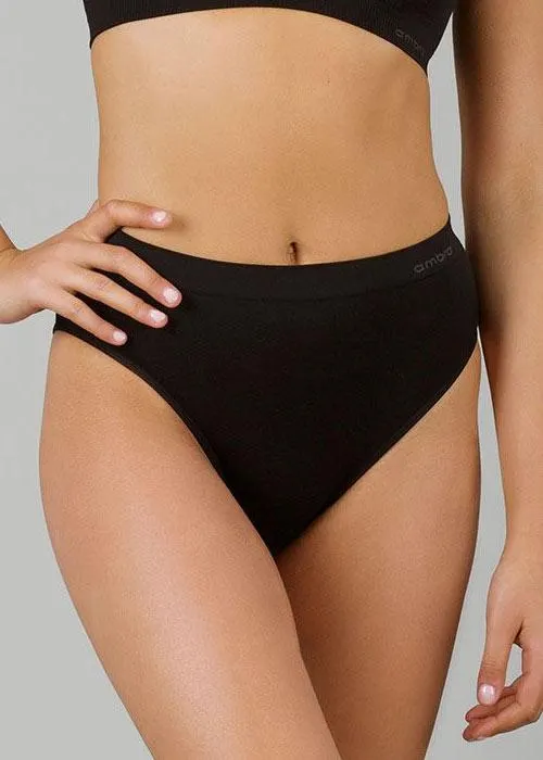 Ambra Body Soft Hi Cut Brief