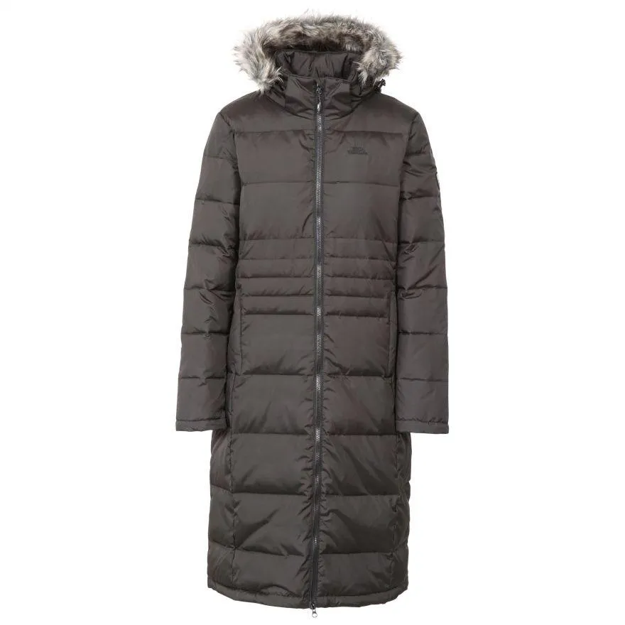 Trespass Womens Long Down Parka Jacket Phyllis