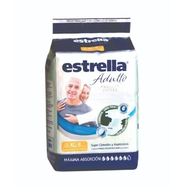 Pañales Estrella Talle Xg