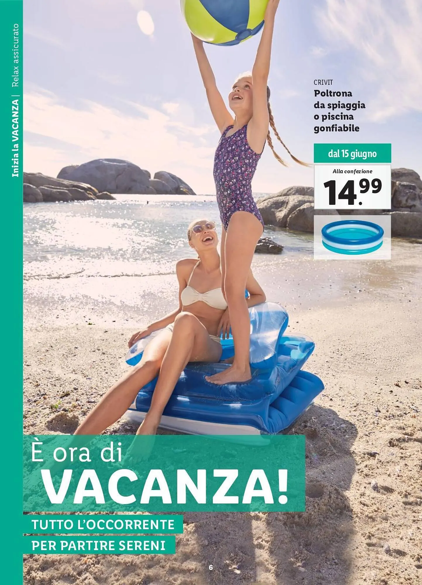 Volantino Lidl da 1 giugno a 30 luglio di 2023 - Pagina del volantino 6