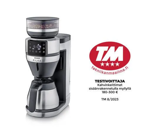 SEVERIN KA4851 FILKA KAHVINKEITIN TERMOSKANNULLA