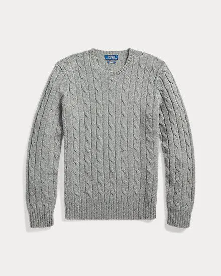 The Iconic Cable-Knit Cashmere Sweater