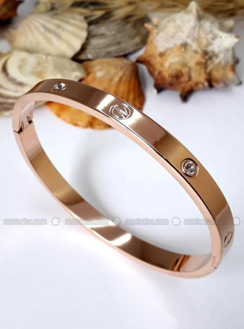 Cuff Bracelet - Rose