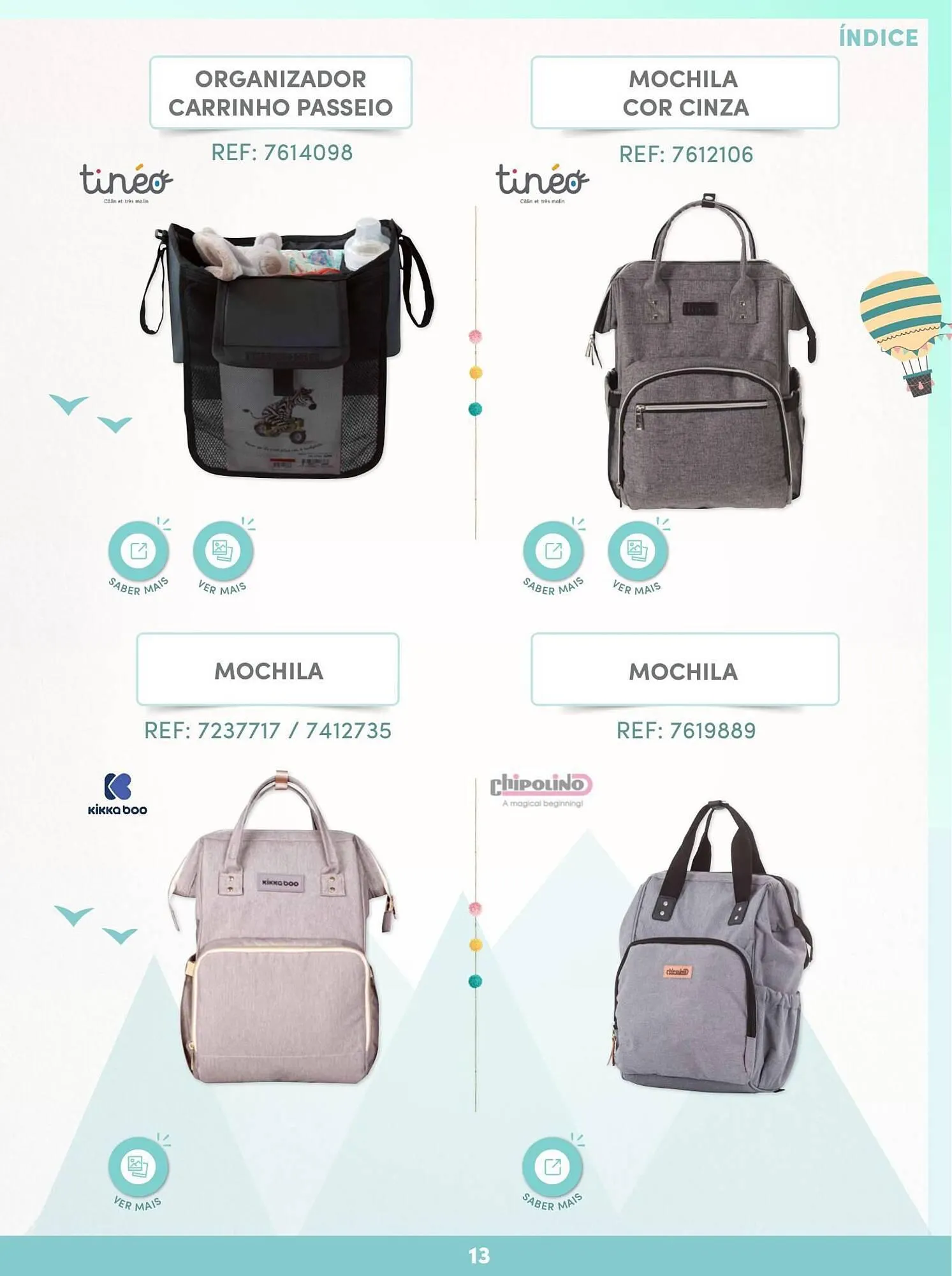 Folheto Catálogo Continente - Puericultura de 17 de janeiro até 31 de dezembro 2023 - Pagina 13