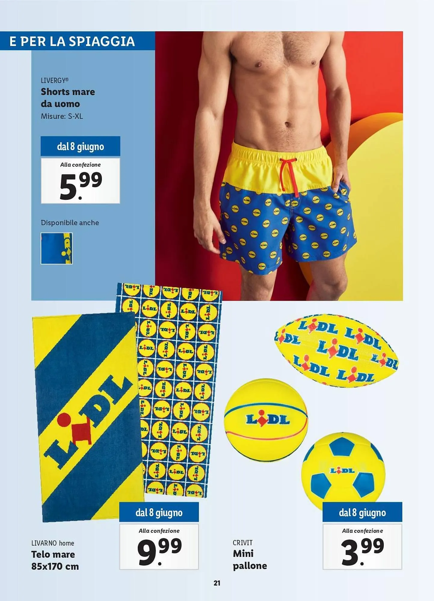 Volantino Lidl da 1 giugno a 30 luglio di 2023 - Pagina del volantino 21