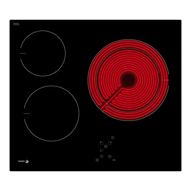 Placa vitrocerámica Fagor zona doble - 3VFT-33AC