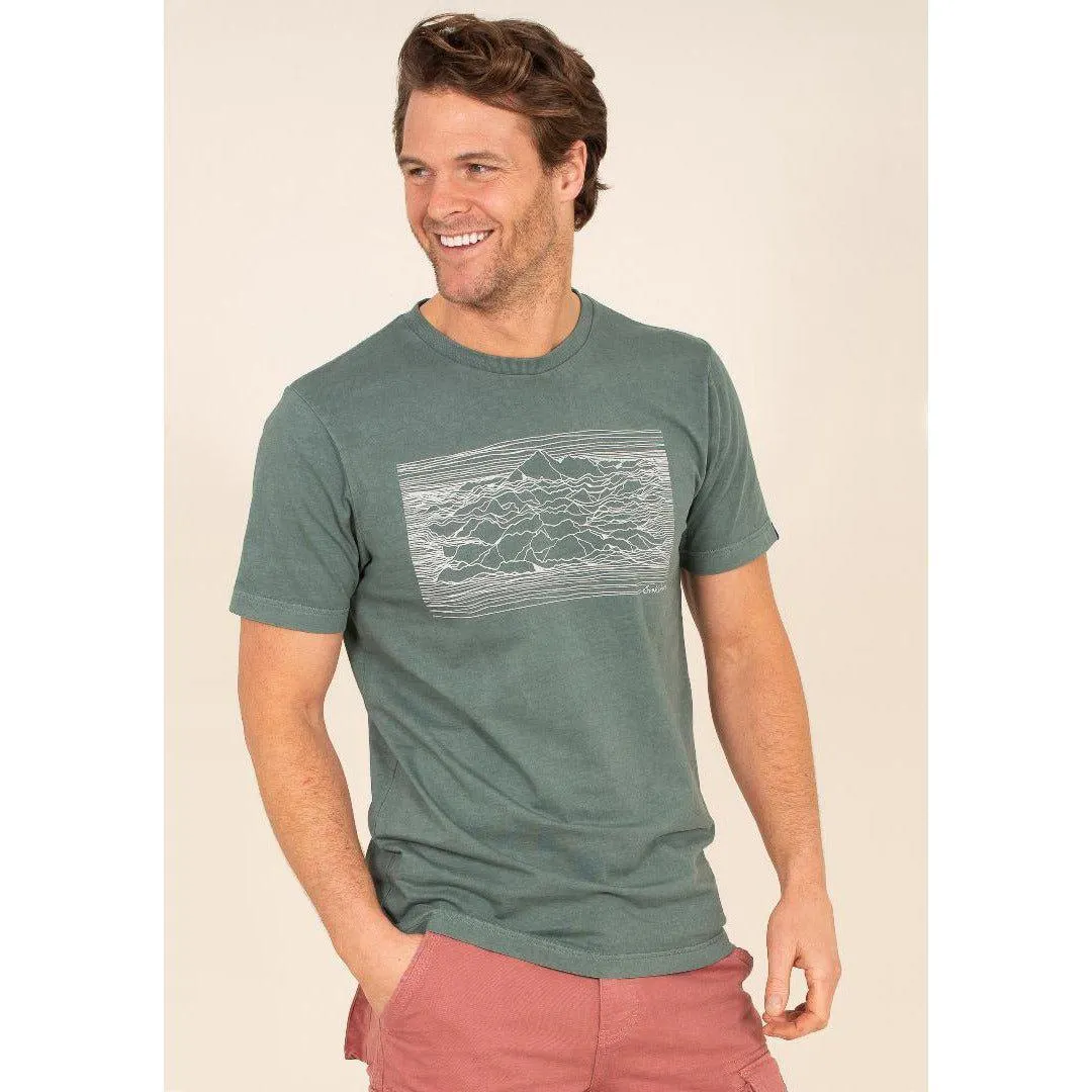 Brakeburn Mountain Tee - Blue