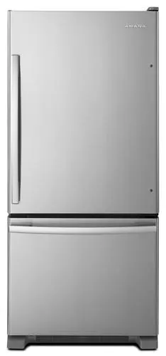 Amana® 18.67 cu. ft. Stainless Steel Bottom-Freezer Refrigerator