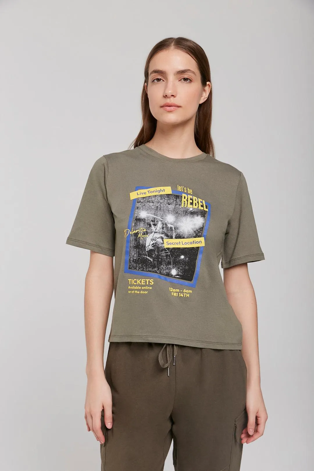 Remera Rebel - Verde