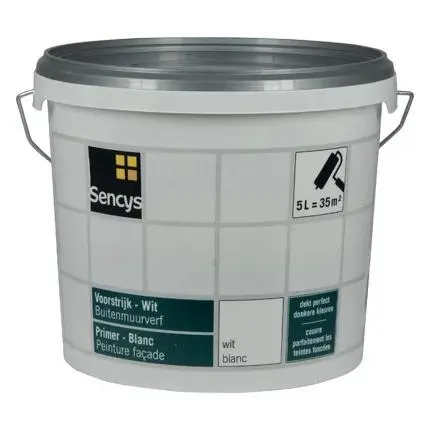Primer pour façade Sencys blanc 5L